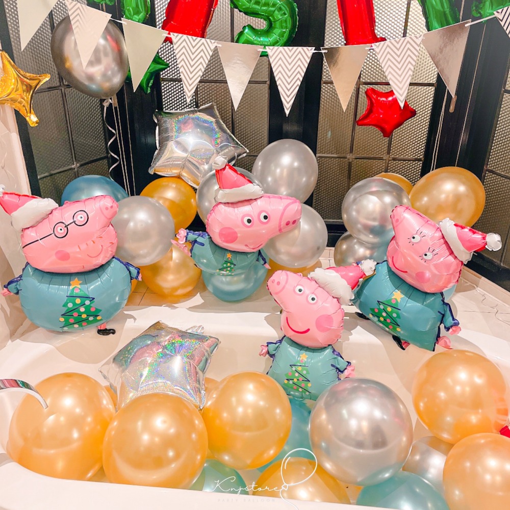 【現正優惠中】佩佩豬一家人聖誕套餐