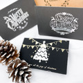 質感黑灰聖誕卡片_2