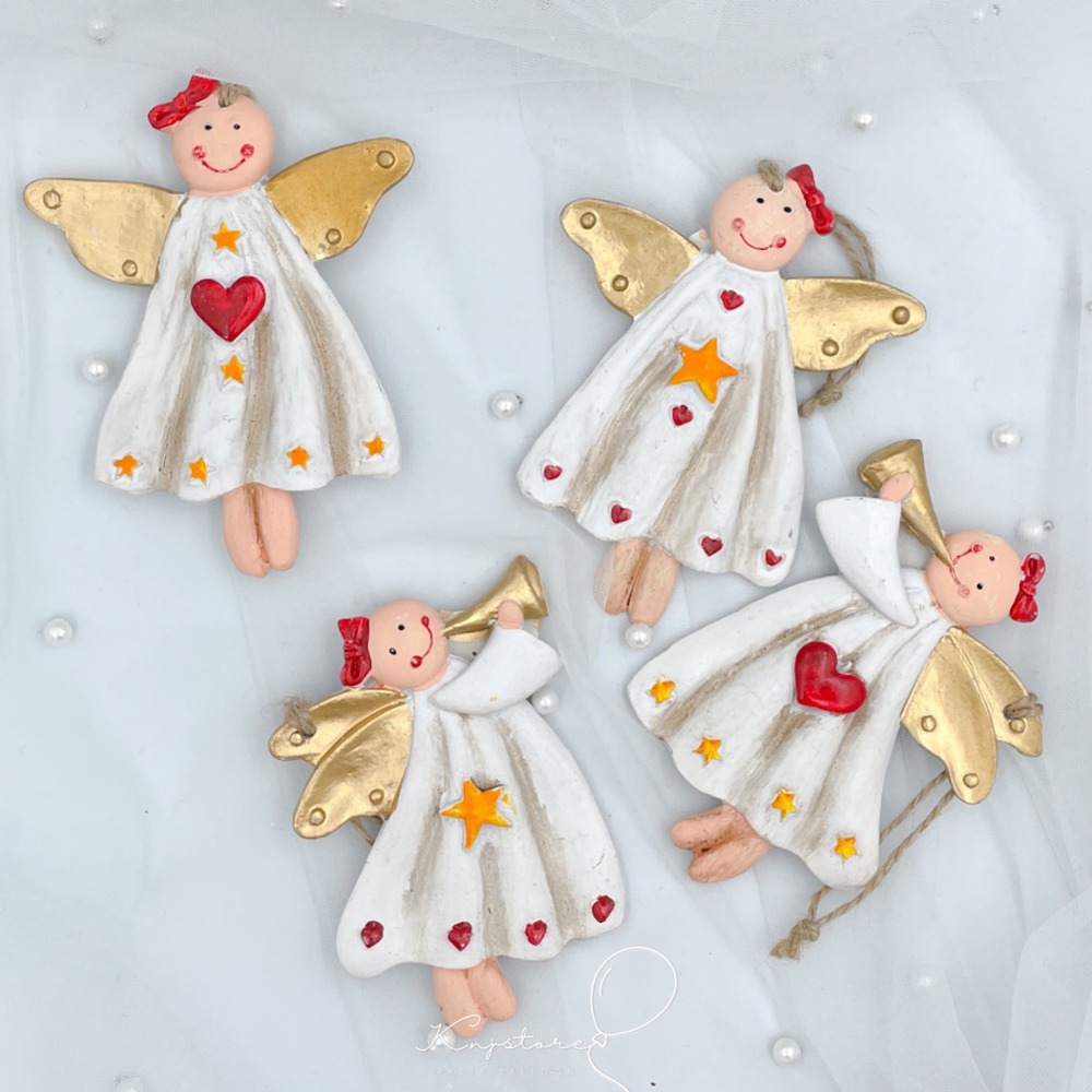 天使厚飾品[4件一組]