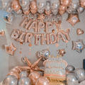 【店長推薦】超質感閃亮亮生日氣球套餐