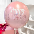 美式柔粉生日空飄波波氣球禮盒_1