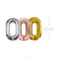 32吋數字氣球(金/銀/玫瑰金)_1