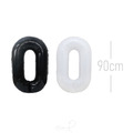 40吋數字氣球(黑白色系）_1
