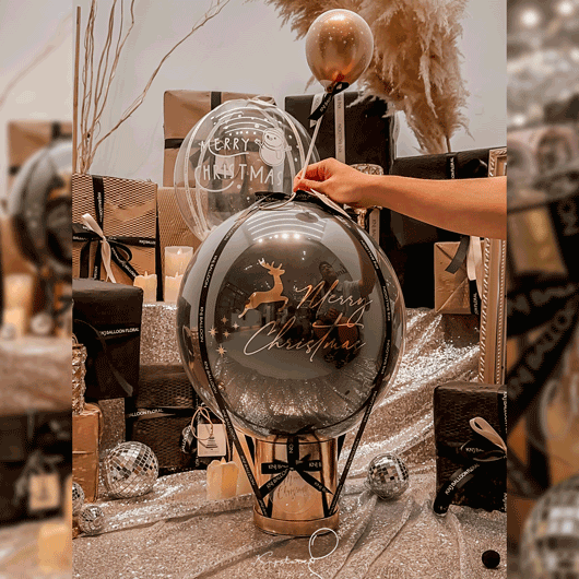 【爆破系列】聖誕鈔票爆破波波球