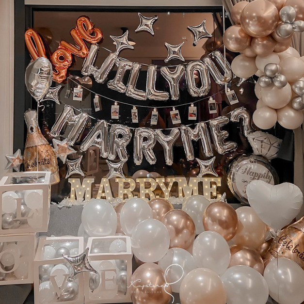 【原創商品】香檳金豪奢求婚套餐