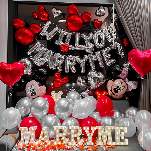 【原創商品】米奇米妮浪漫求婚套餐