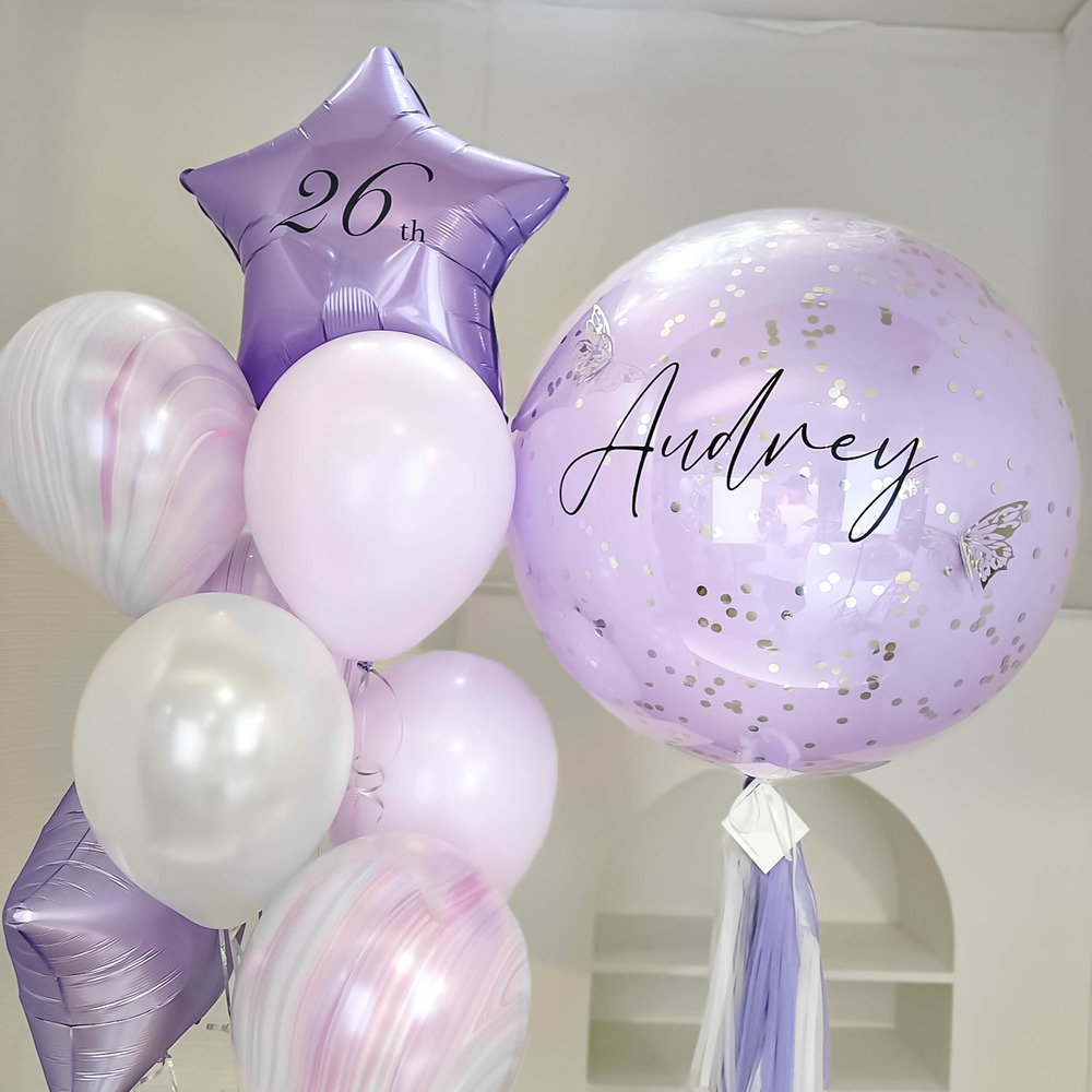 【門市自取限定】浪漫霧紫空飄套組