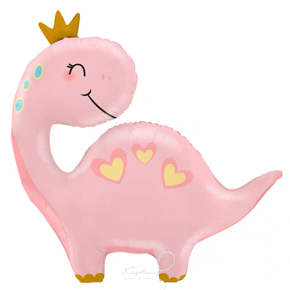 超可愛粉色小恐龍氣球