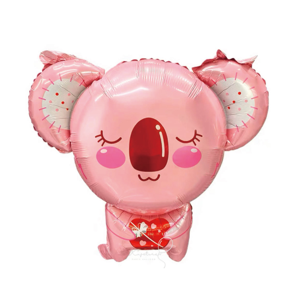 超可愛粉色無尾熊氣球