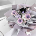 2025綻放太陽乾燥花束－丁香紫_4