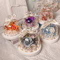 愛心玻璃永生花盅・多色可選_1
