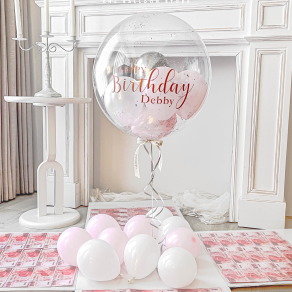 【全新商品】生日波波錢錢驚喜箱（粉）