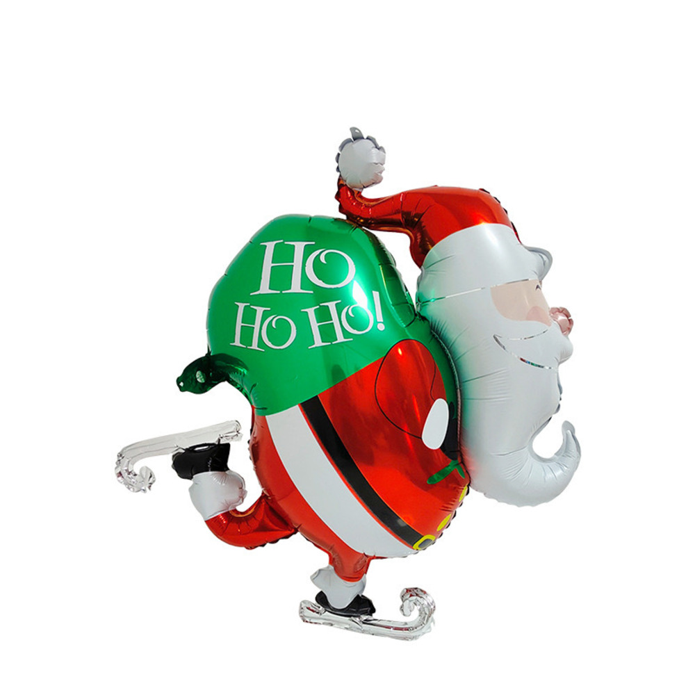 滑雪聖誕老公公