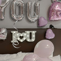 【告白商品】簡約浪漫淡紫告白氣球套餐_2