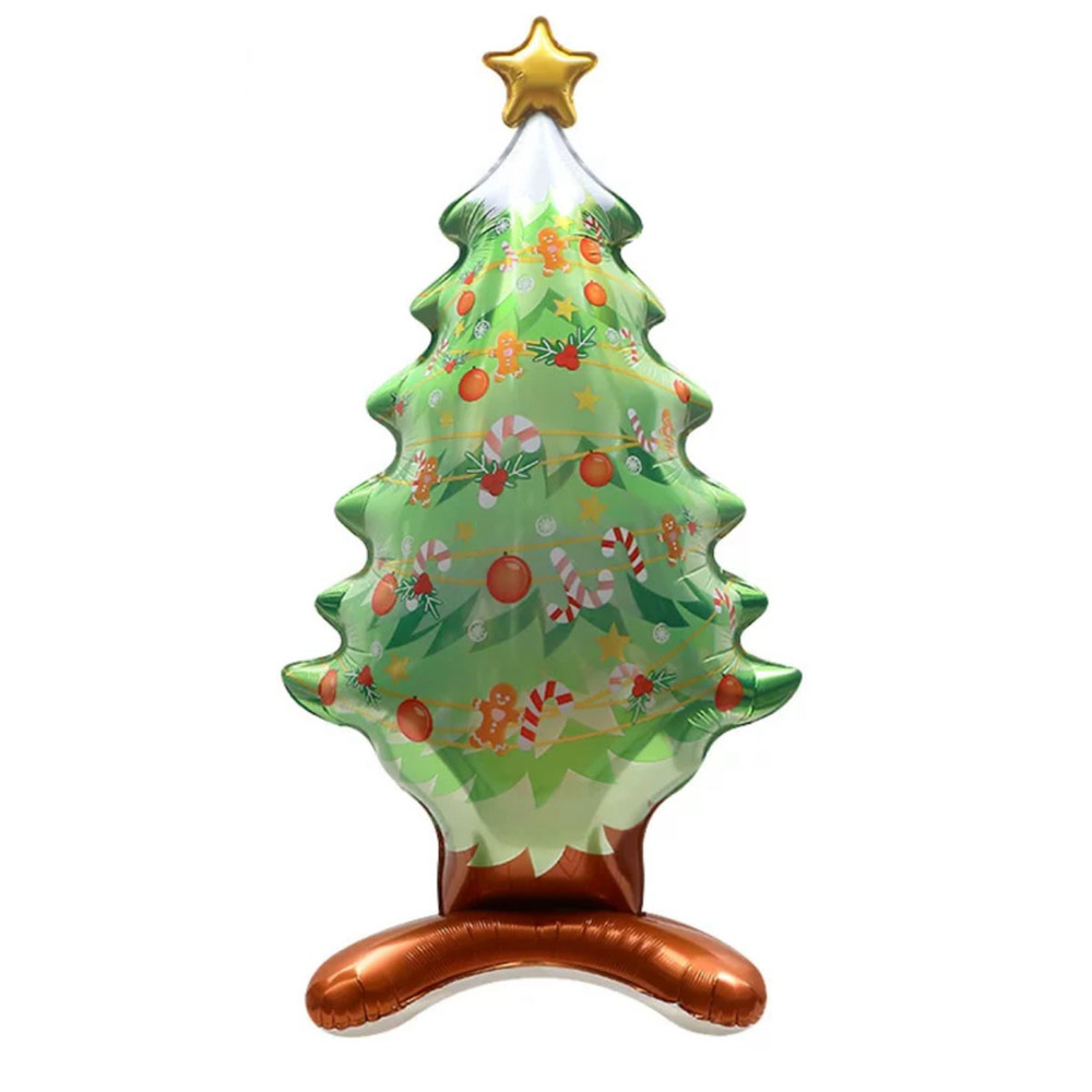 可愛站立聖誕樹