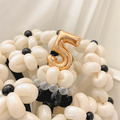 韓式氣球生日花束．6朵_6