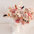 山茶粉褐永生手捧花－L號_4