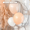 【門市自取限定】淺奶茶寶寶週歲氣球組－派對背板款_5