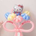 【氣球花限定】走路KITTY氣球花束_4