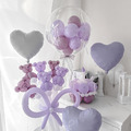 薰衣色．芭蕾緞帶氣球花組合