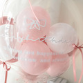 山櫻色．芭蕾緞帶氣球花組合（波波球）_2