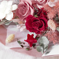 莓果花園・三朵永生玫瑰花束_5