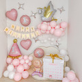 【原創新品】週歲GIRL生日氣球套餐