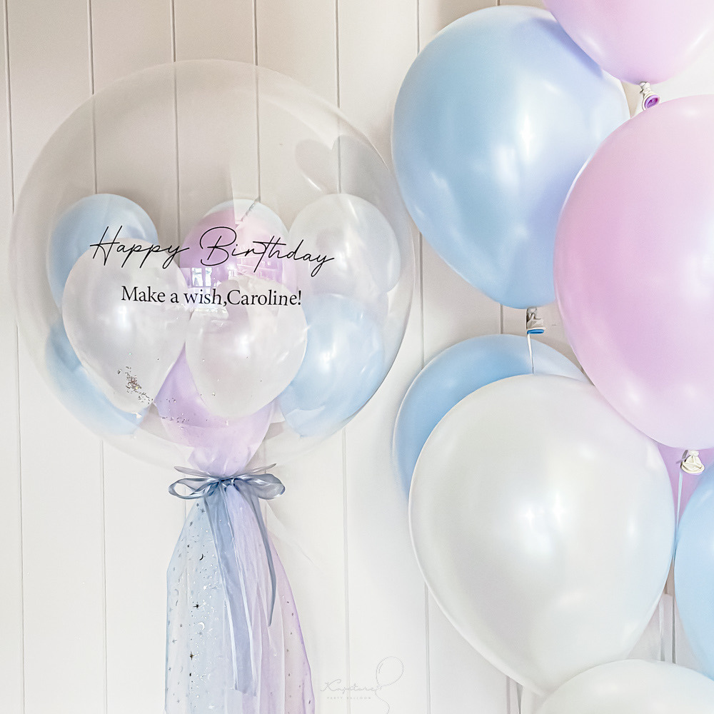 【薄紗系列】夢遊仙境空飄波波球