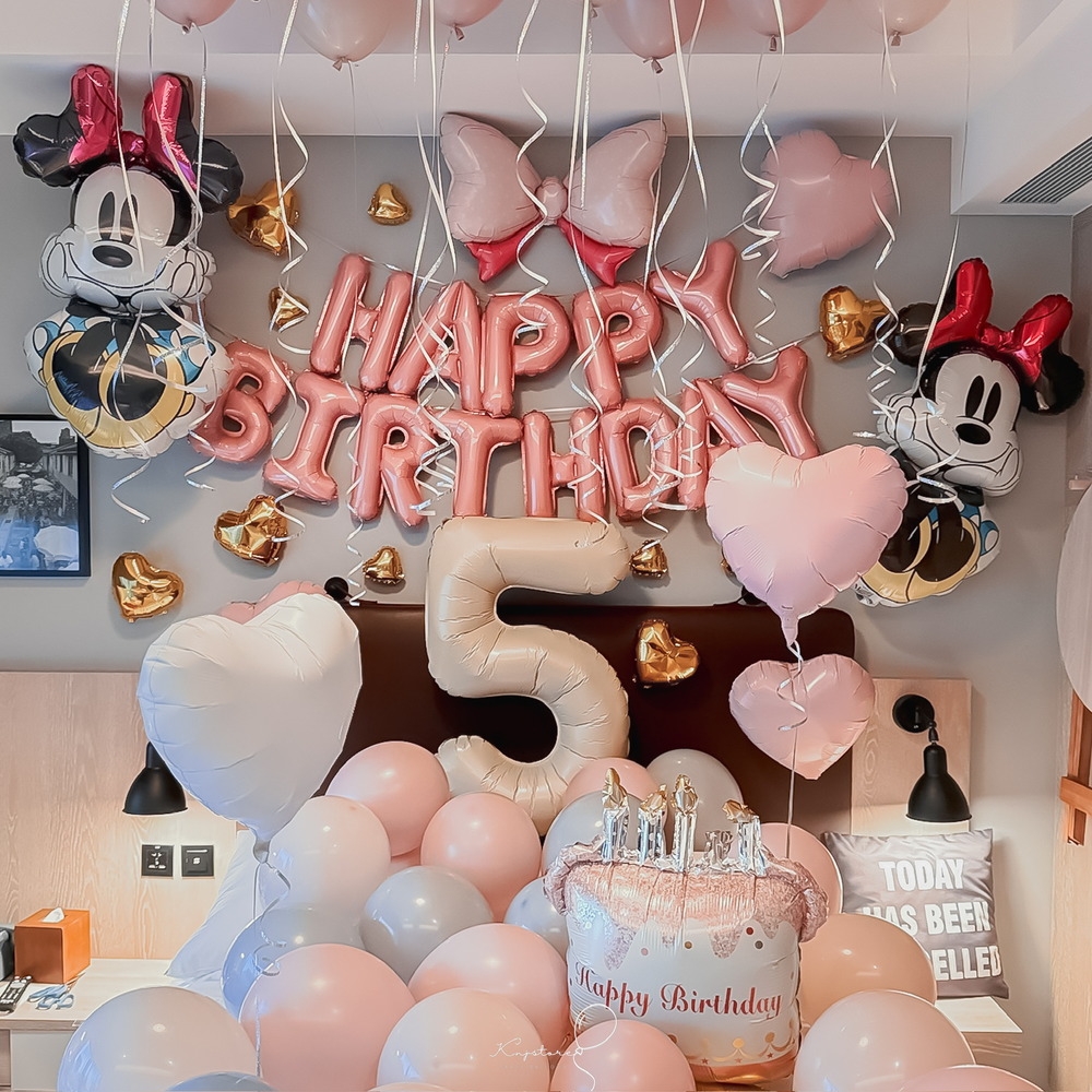 【限量商品】復古米妮生日氣球套餐