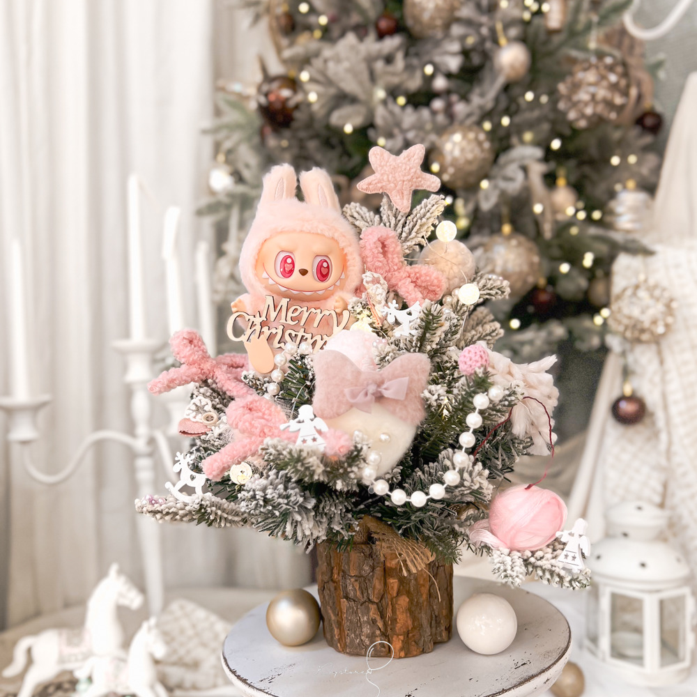 【限量商品】LABUBU毛氈聖誕樹禮盒・坐坐系列