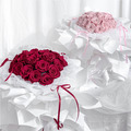 【門市自取限定】20朵愛心永生玫瑰花束