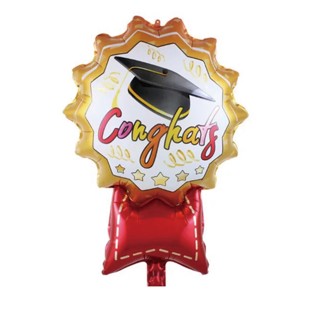 畢業勳章鋁箔氣球