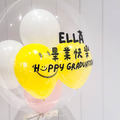 【店長推薦】22吋畢業燦笑空飄波波球_5