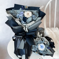 墨藍旅程畢業永生花束