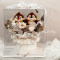 奶茶暖森・雙萌永生花盒（附正版收藏玩偶）_4