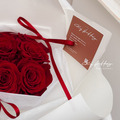 頂級厄瓜多永生玫瑰花束．摯愛紅_4