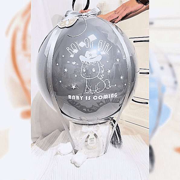 【馬年寶寶】馬寶寶性別派對爆破波波球