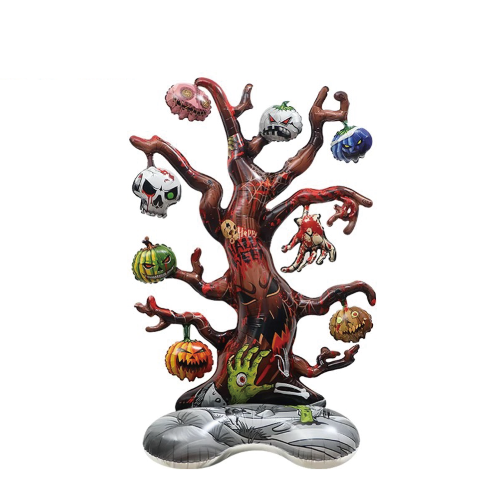 【萬聖節單品】南瓜魔抓枯樹（可站立）