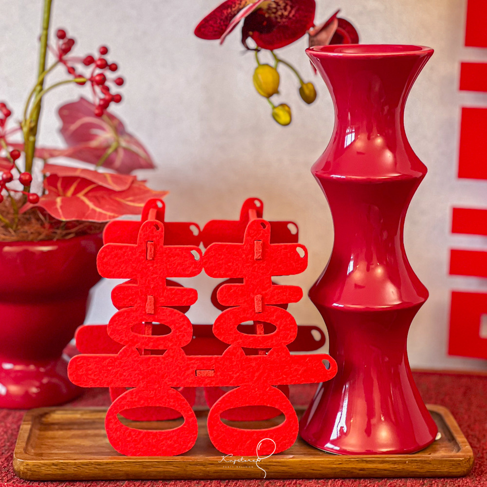 【婚房單品】立體小囍字裝飾盒