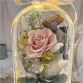 抹茶戀曲・永生玫瑰花束玻璃燈盅_4