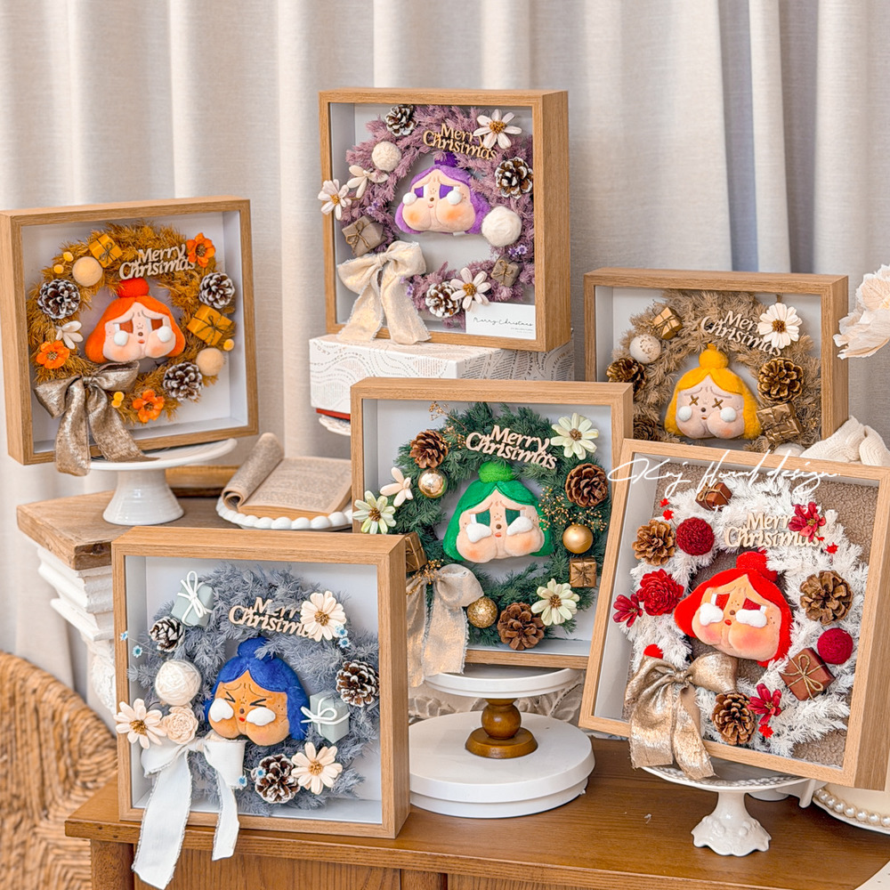 【限量商品】Crybaby 哭娃聖誕花圈