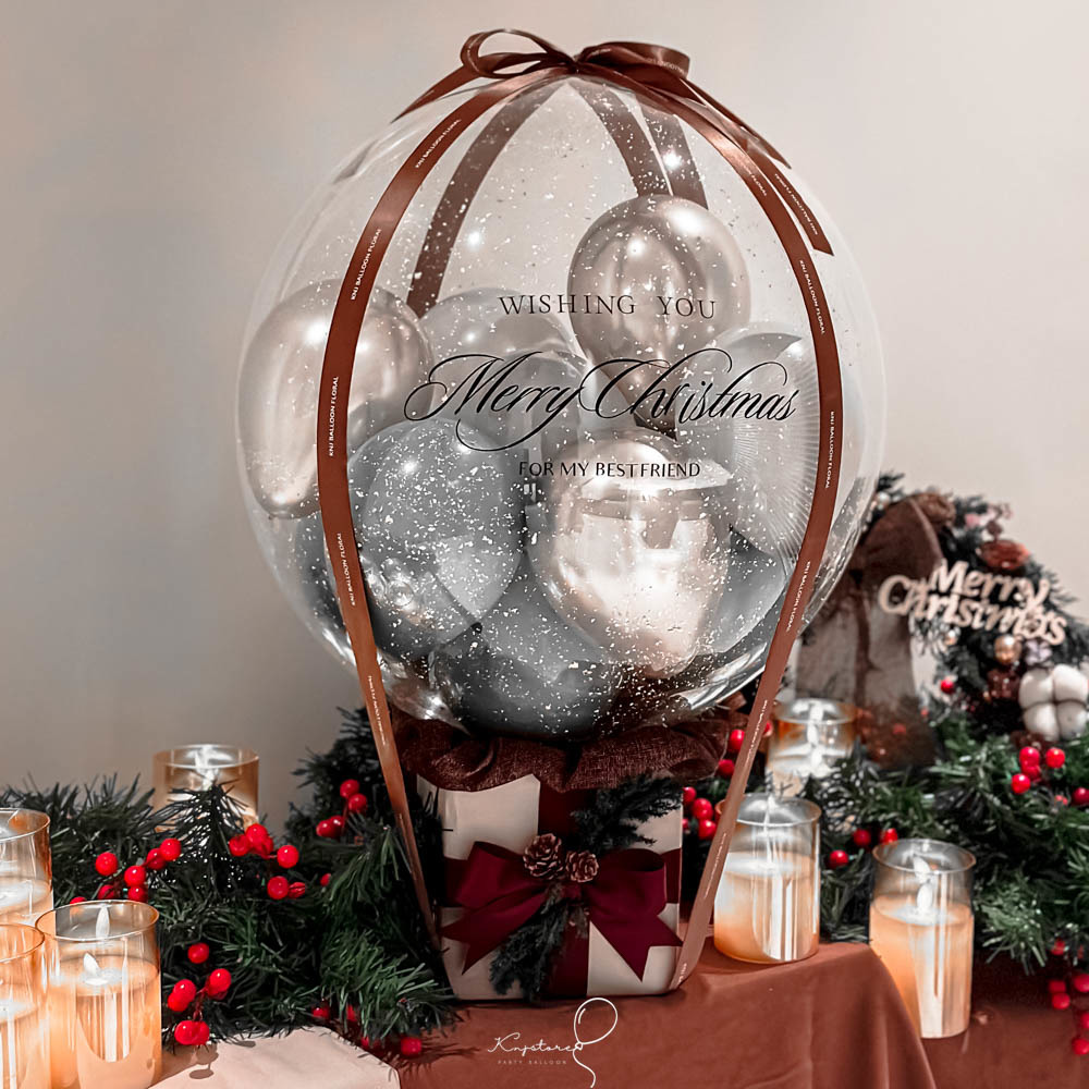 【聖誕禮物．飛天系列】鈔票飛天熱氣球＃鉑松