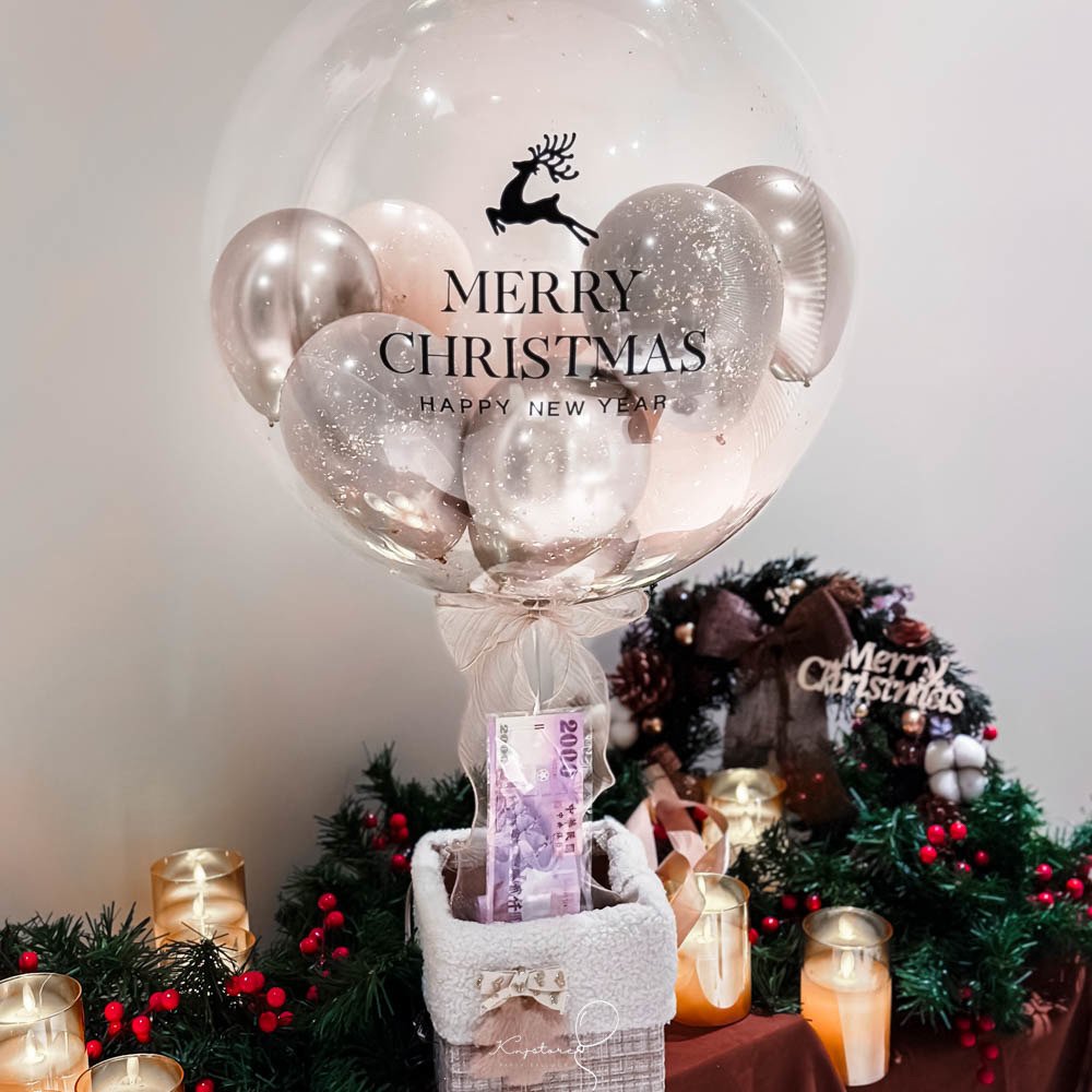 【聖誕禮物．飛天系列】鈔票飛天熱氣球＃栗暮