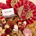 【新春賀禮】新春瑞境 紅金福桶_2