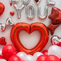 【新品上架】愛心蝴蝶結・告白氣球佈置套餐_6