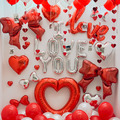 【新品上架】愛心蝴蝶結・告白氣球佈置套餐_2
