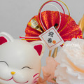 【新春花禮】 柔貴開運・招財貓永生花禮_4