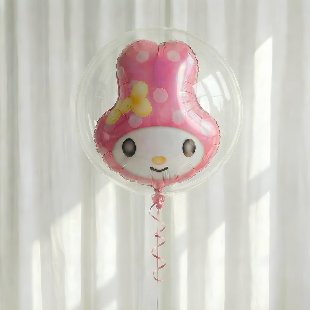 【限量商品】美樂蒂立體空飄波波氣球