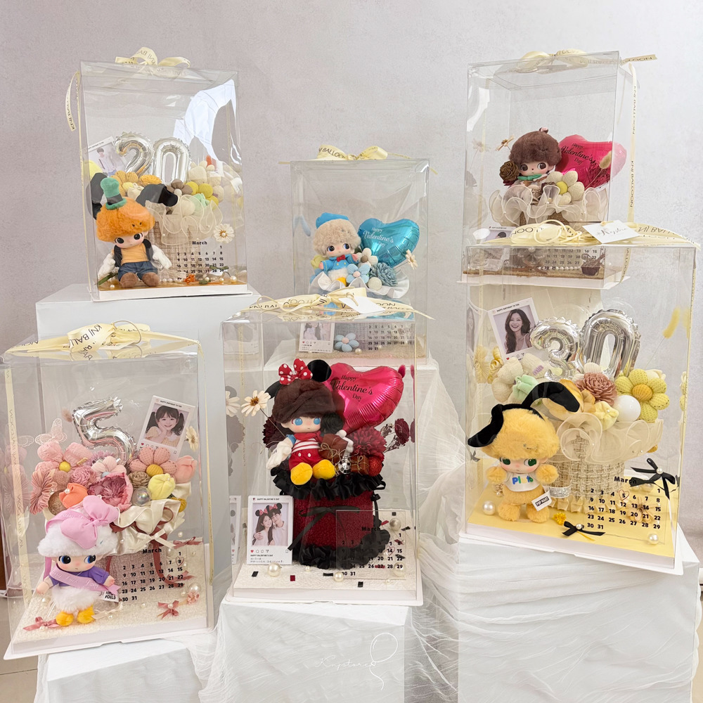 DIMOO 客製心意布藝花禮盒