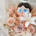 母親節芭蕾哭娃永生花束_1